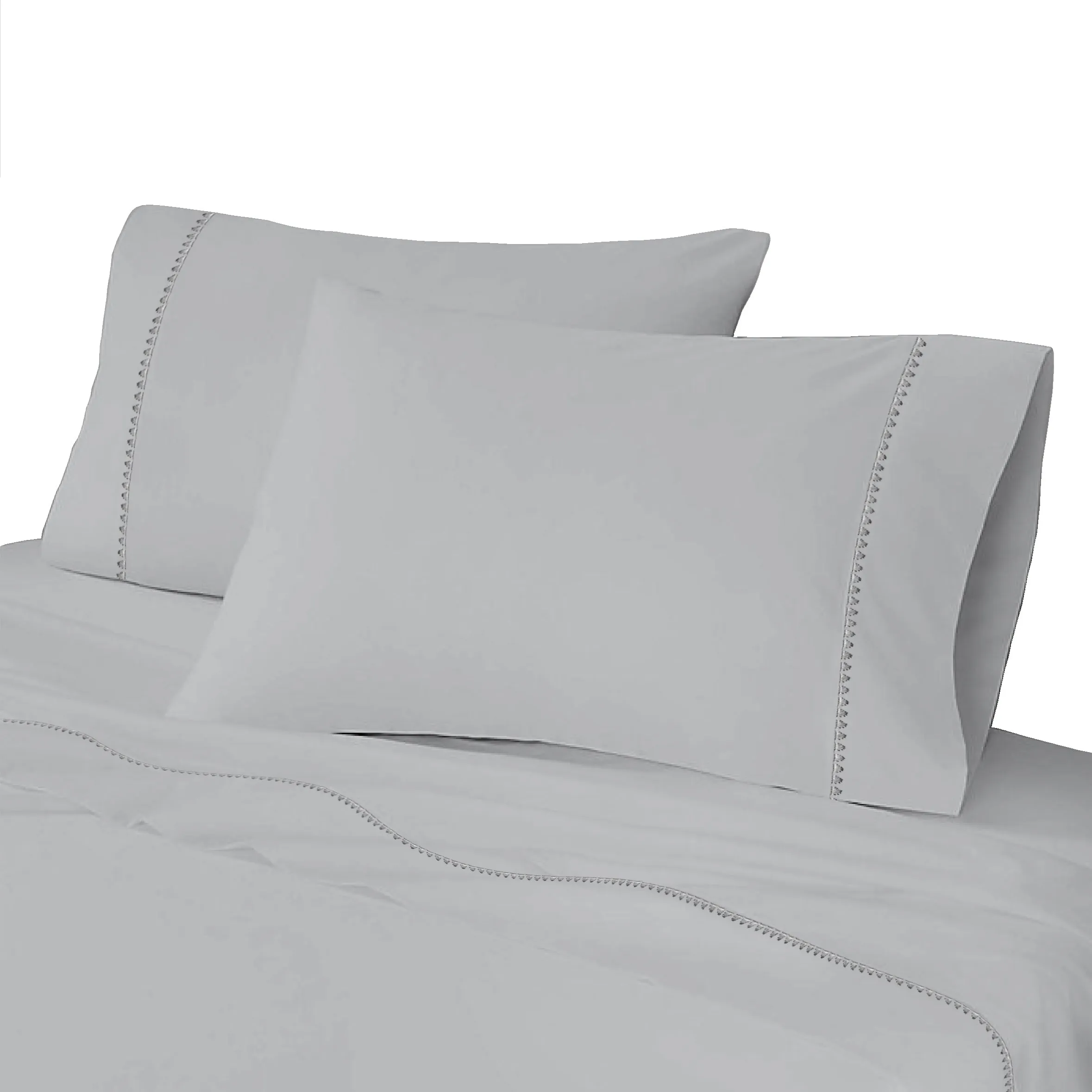 4-Piece: Brushed Cotton Percale Sheet Set
