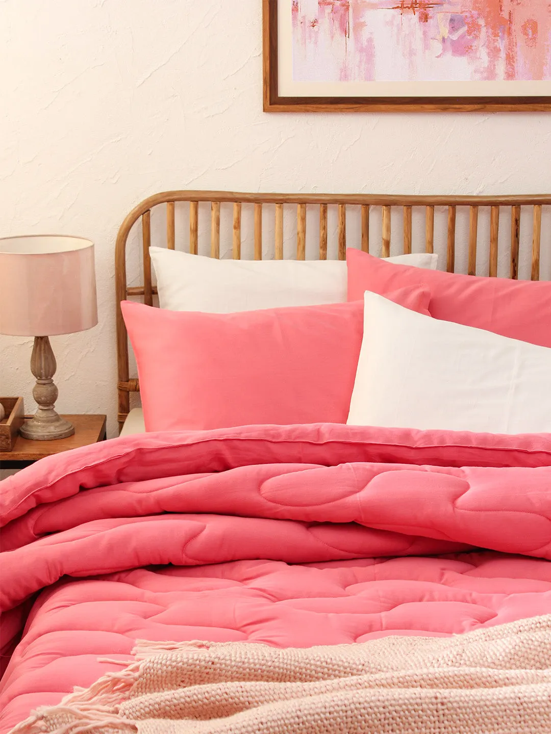 Aadoo Pink Comforter