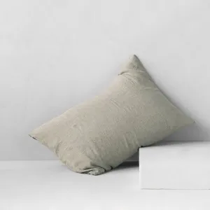 Basix Linen Pillowcase - Argent