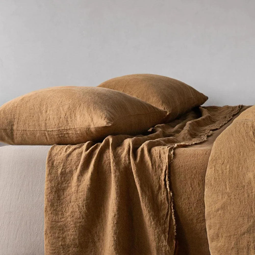 Basix Linen Pillowcase - Russo