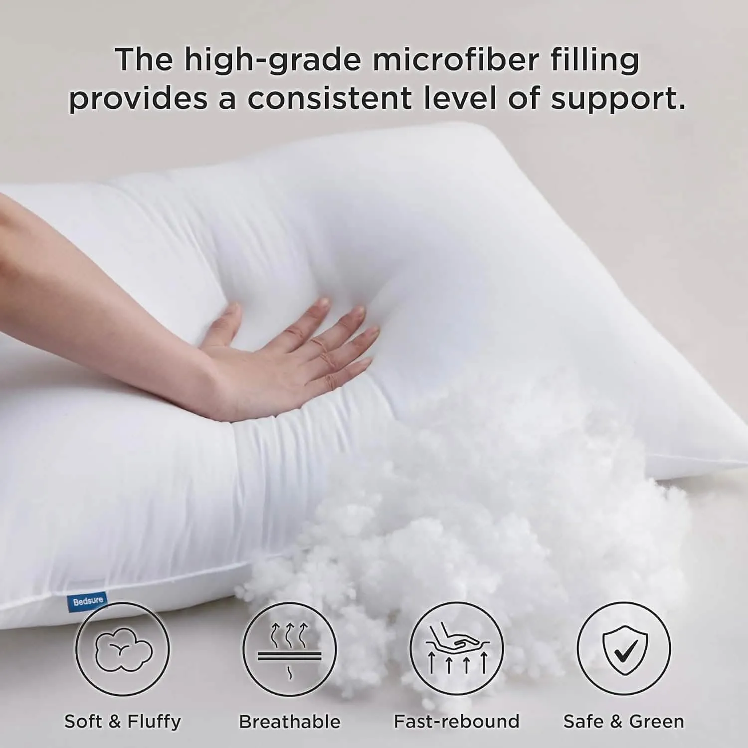 Bedsure Medium Pillows