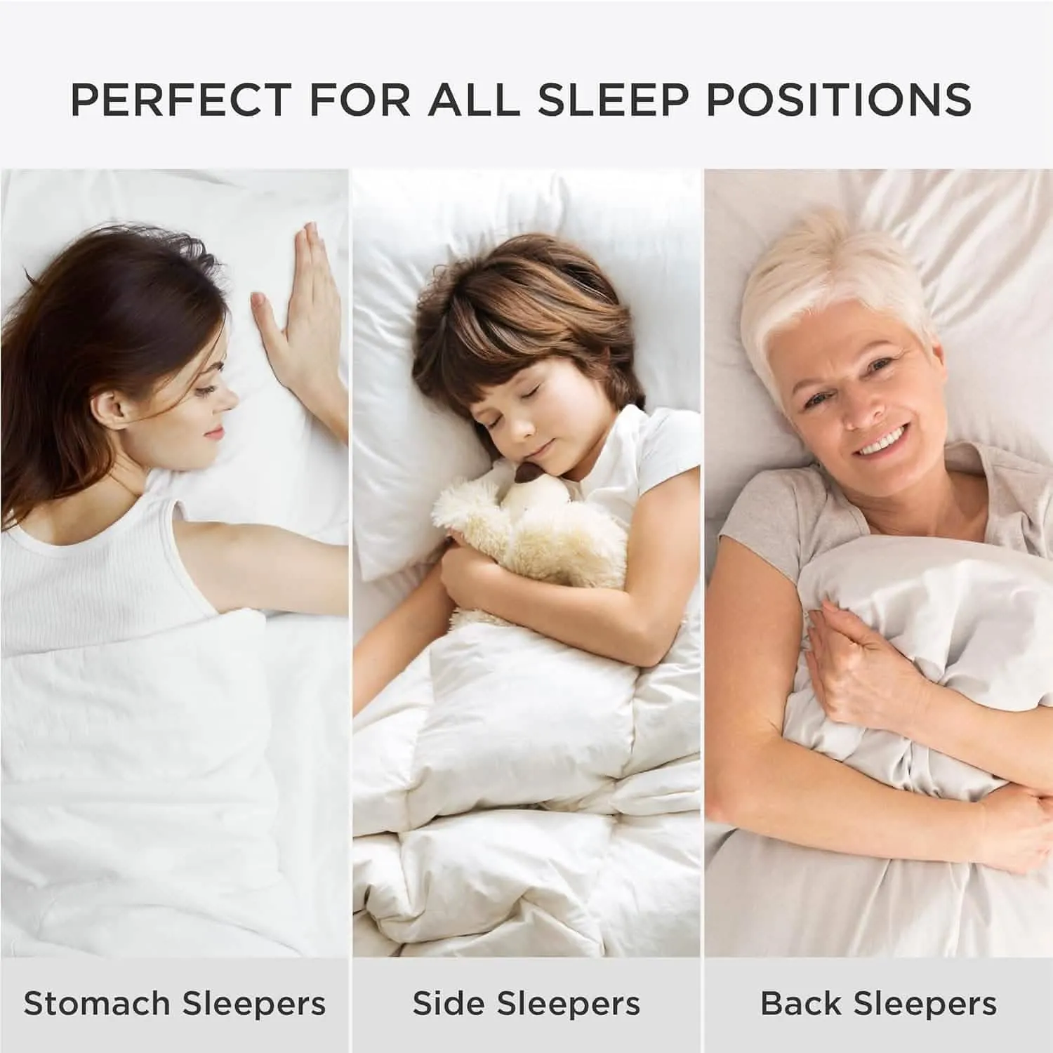 Bedsure Medium Pillows