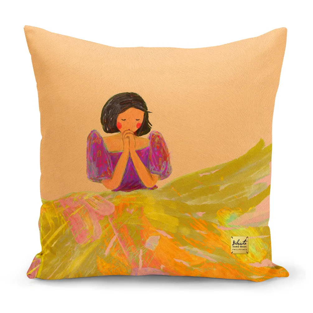 Bibsisita Pillow Case Square 20x20 - Praying Woman