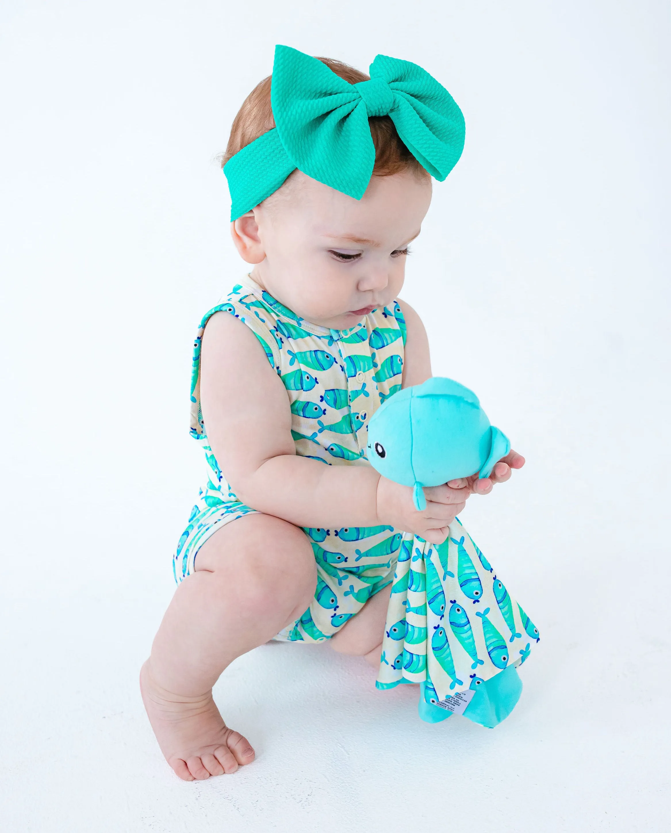 Birdie Bean Brooks Fish Fishing Plush Baby Lovey
