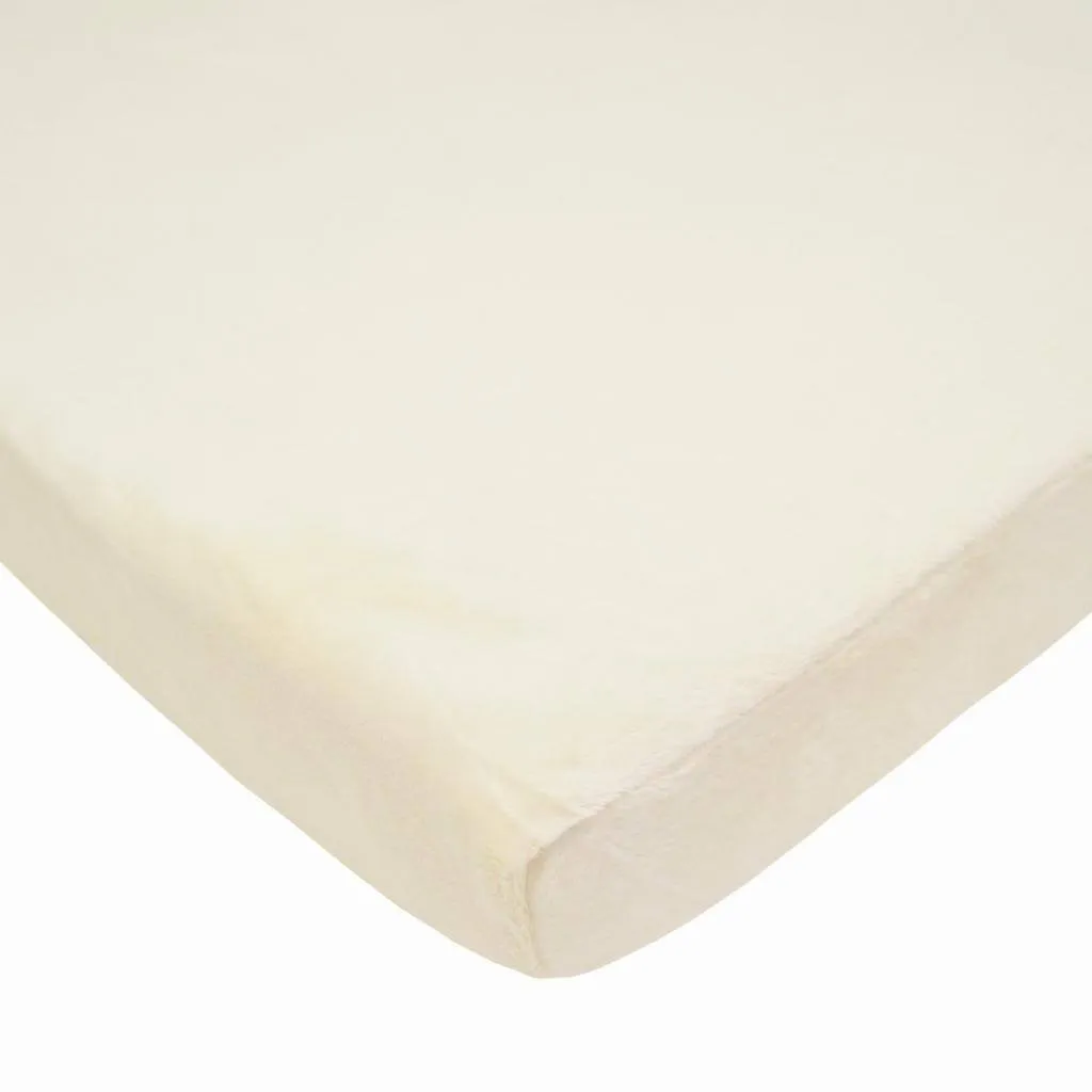 Brixy Heavenly Soft Chenille Porta-Crib Sheet