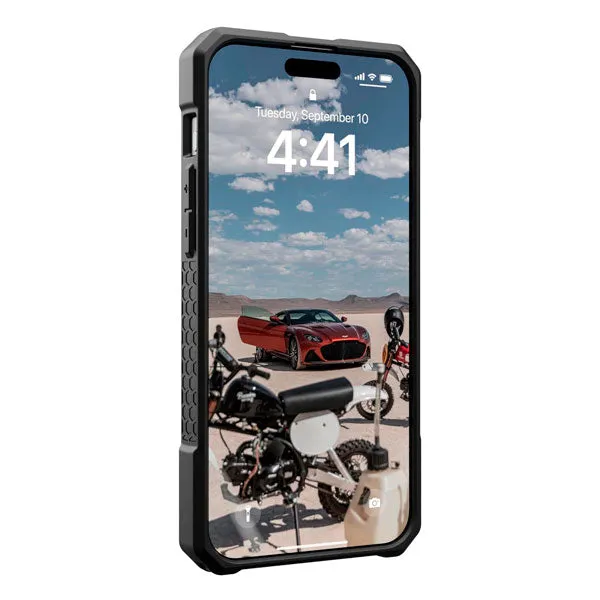 Case UAG Monarch Pro for iPhone 15 Pro Max, MagSafe Charging, Mallard