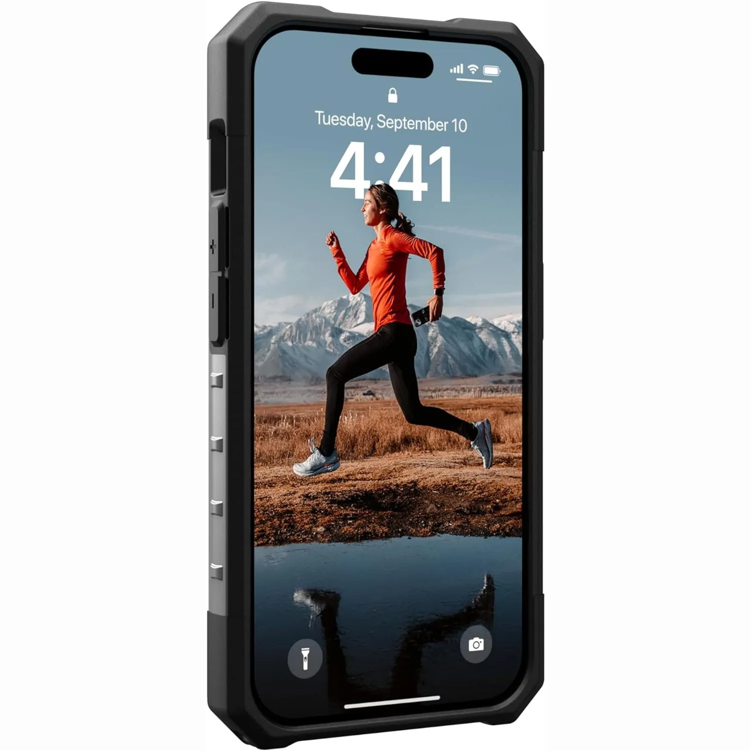 Case UAG Plasma for iPhone 15 Pro, Plasma - Ash