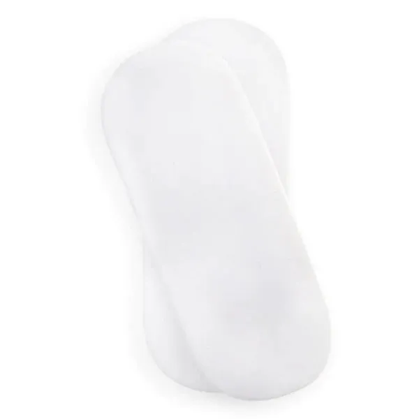 Clair-de-lune 2 Pack Fitted Cotton Moses Basket Sheets - 74 x 30 cm 3 Colours