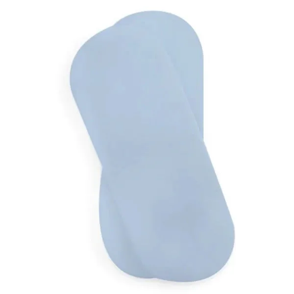 Clair-de-lune 2 Pack Fitted Cotton Moses Basket Sheets - 74 x 30 cm 3 Colours