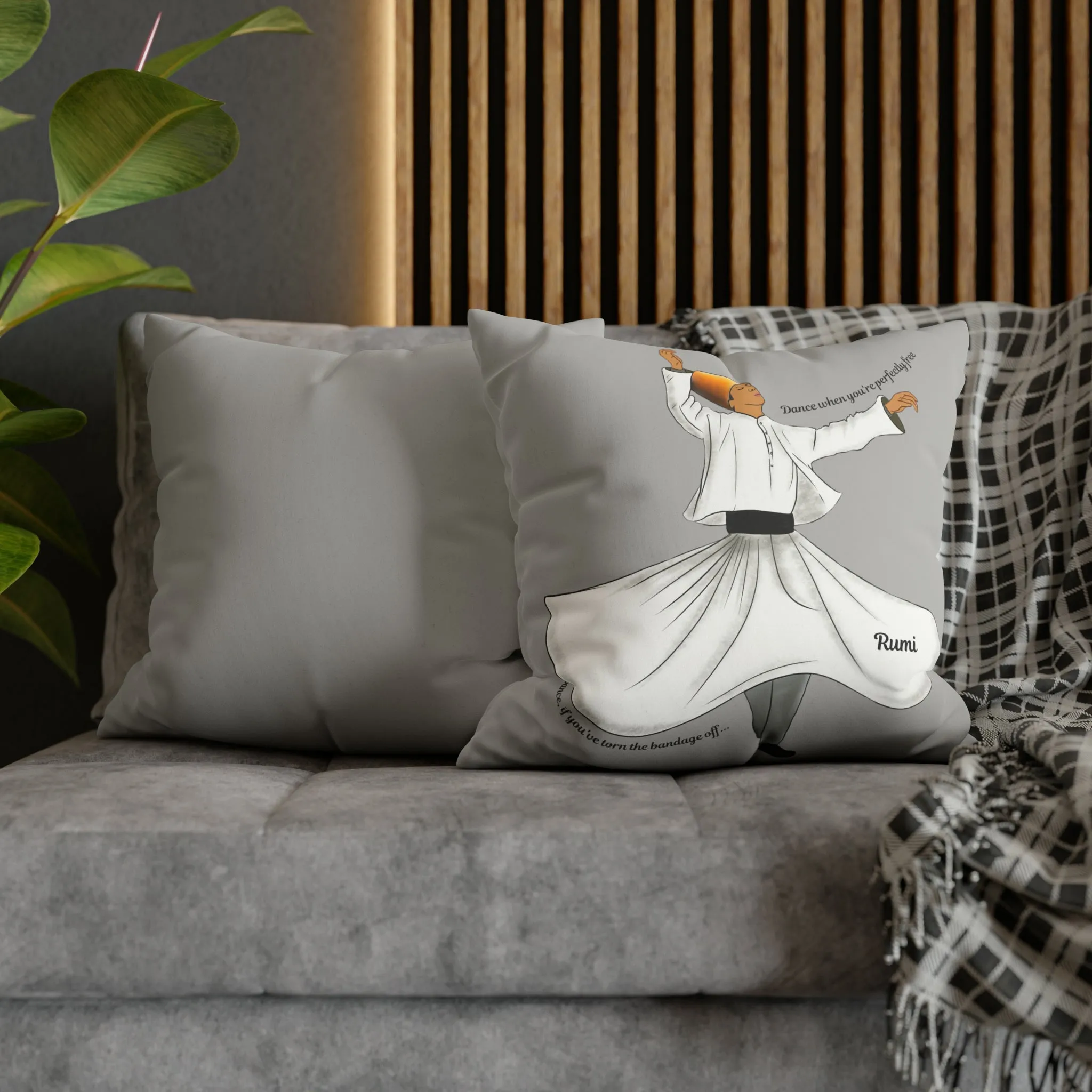 Dancing Dervish Pillow Cover
