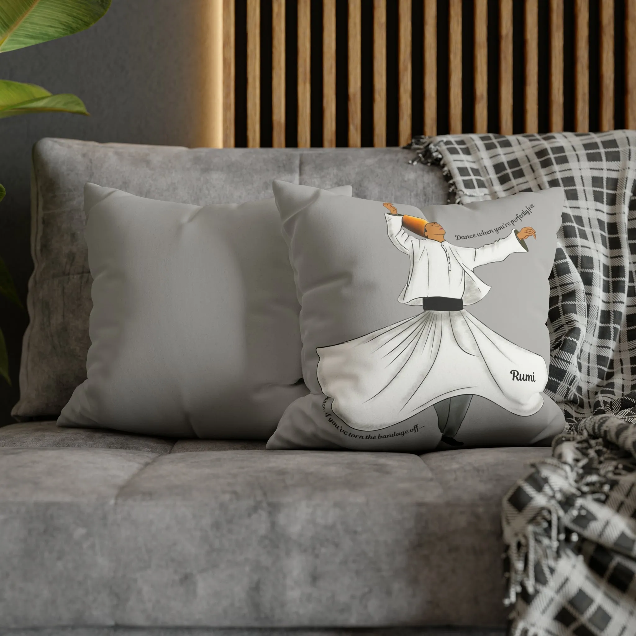 Dancing Dervish Pillow Cover