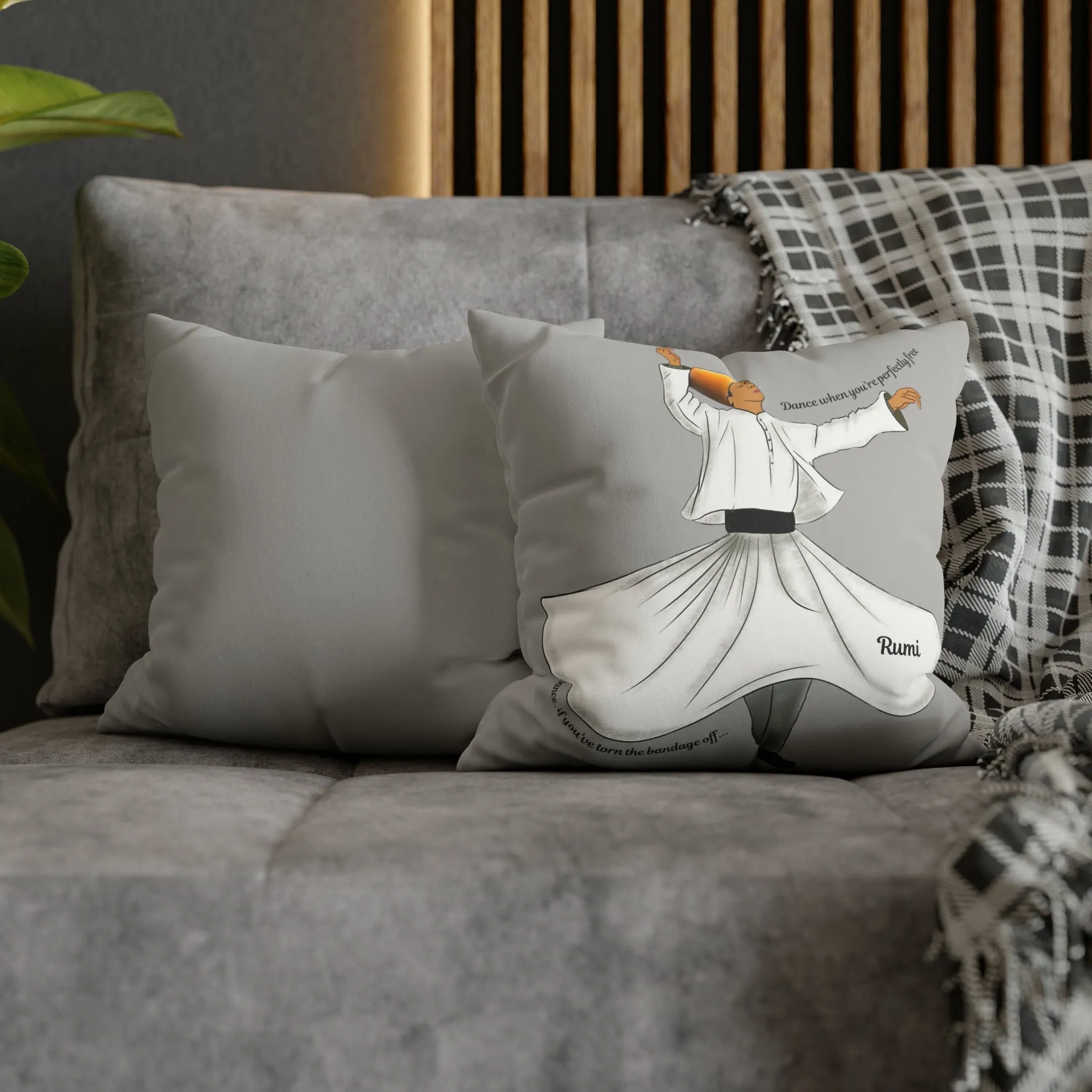 Dancing Dervish Pillow Cover