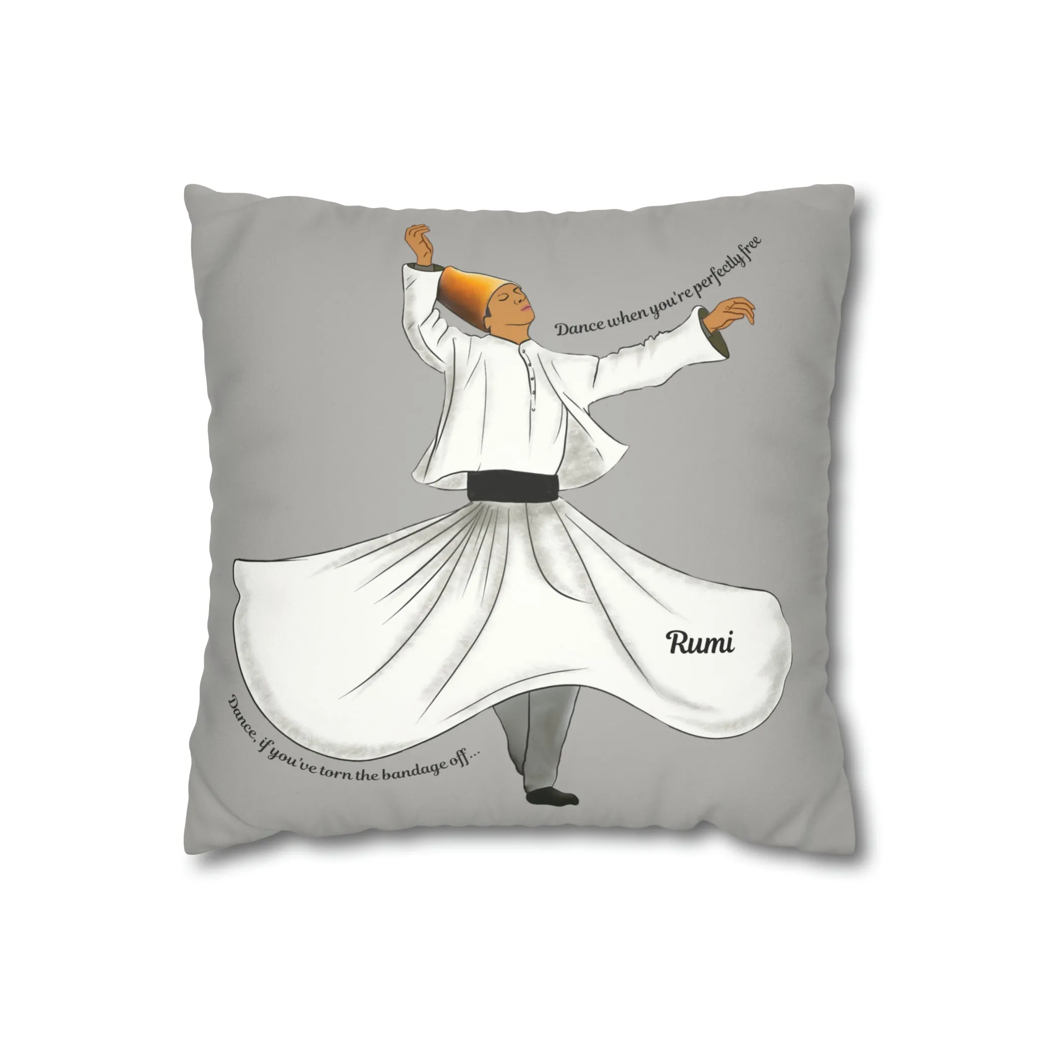 Dancing Dervish Pillow Cover