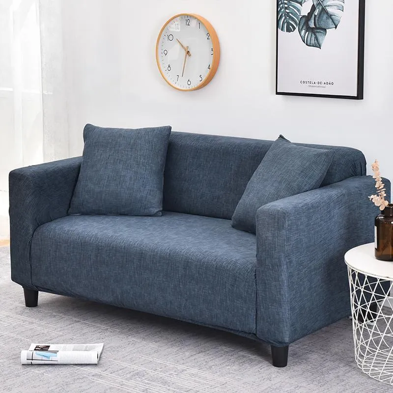 Denim Haven Comfort Stylish Sofa Cover Dive into Comfort with Stylish Denim Elegance