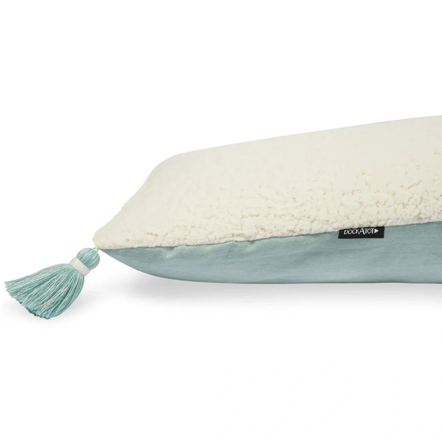 DockATot Pregnancy Pillow - Boucle Marine Chambray