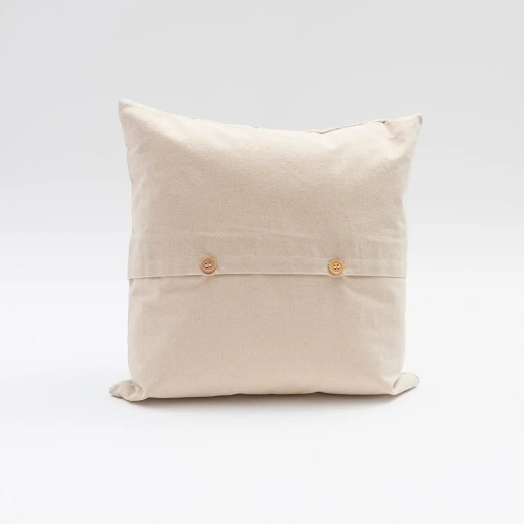 Embroidered pillow: Artist Squiggles