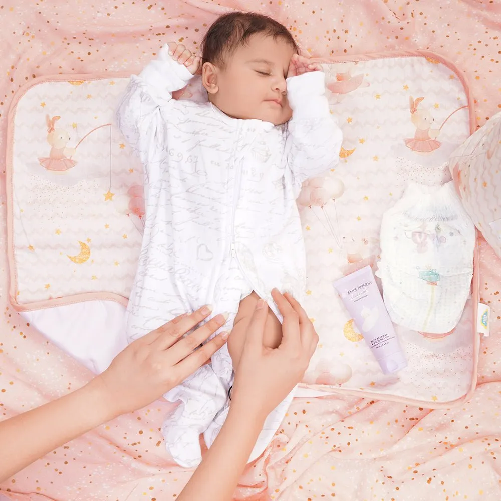Fancy Fluff Organic Bed Protector- Day Dream