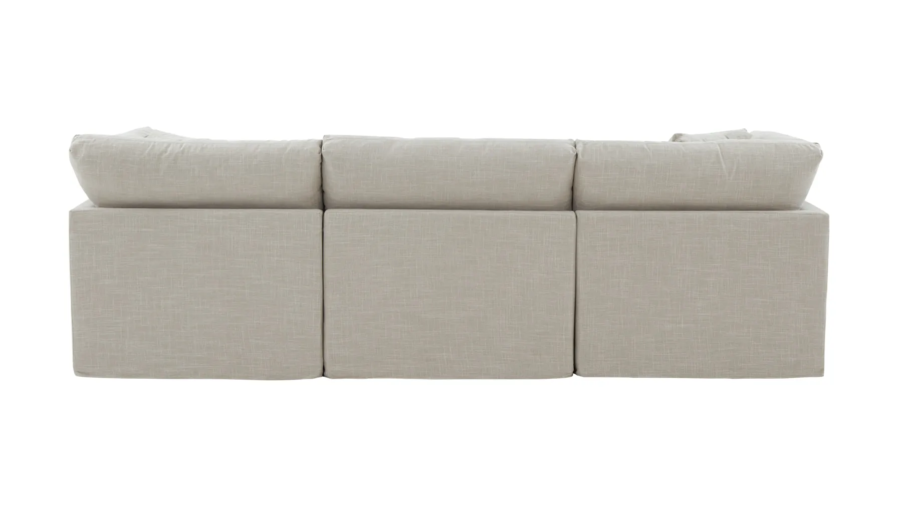 Get Together™ 4-Piece Modular Sectional, Standard, Light Pebble