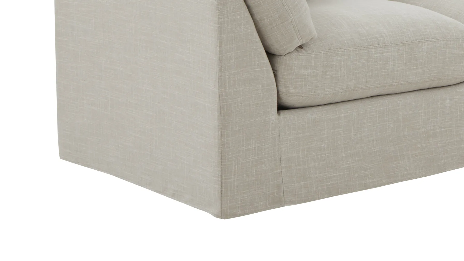 Get Together™ 4-Piece Modular Sectional, Standard, Light Pebble
