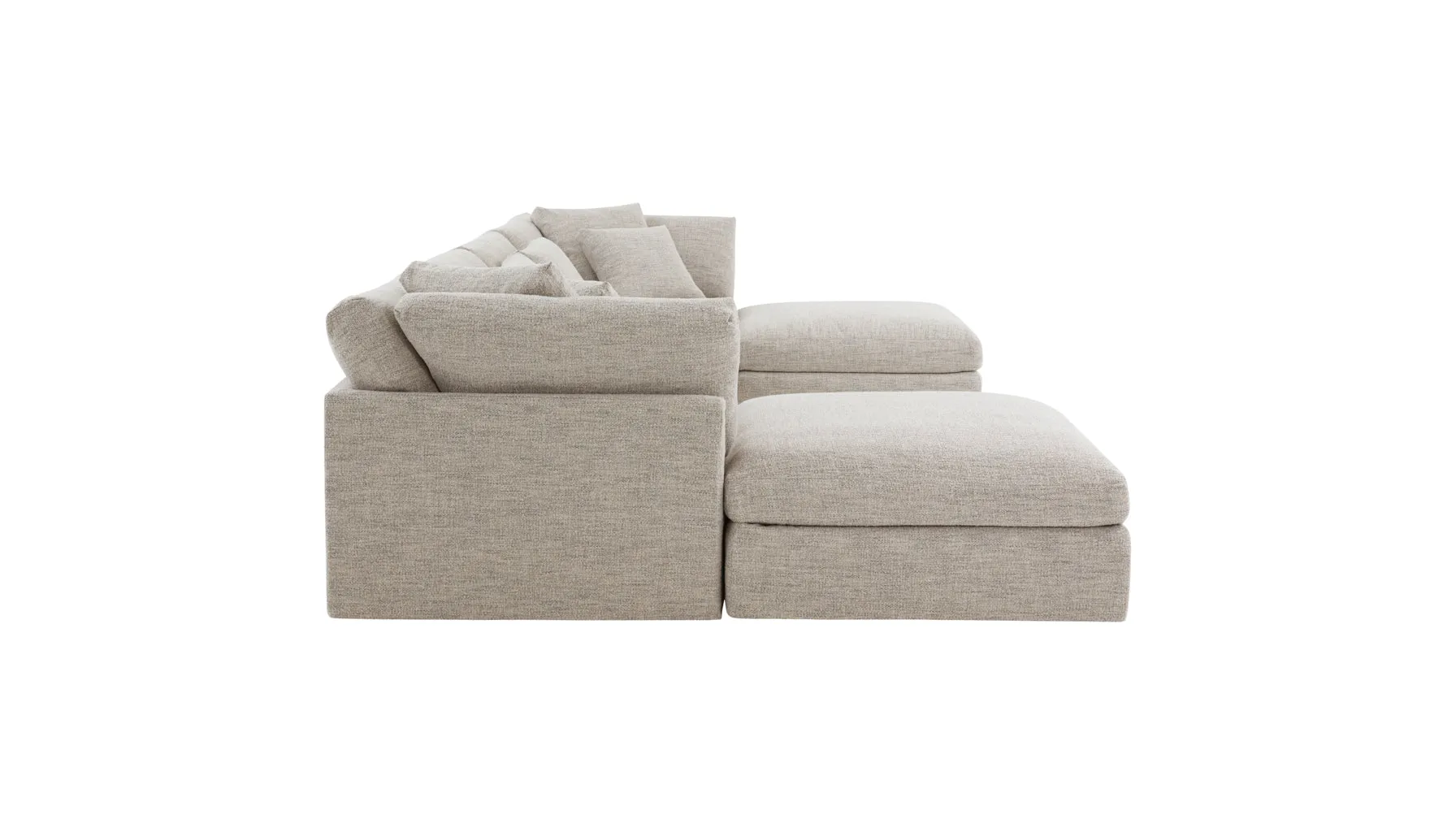 Get Together™ 6-Piece Modular U-Shaped Sectional, Standard, Oatmeal