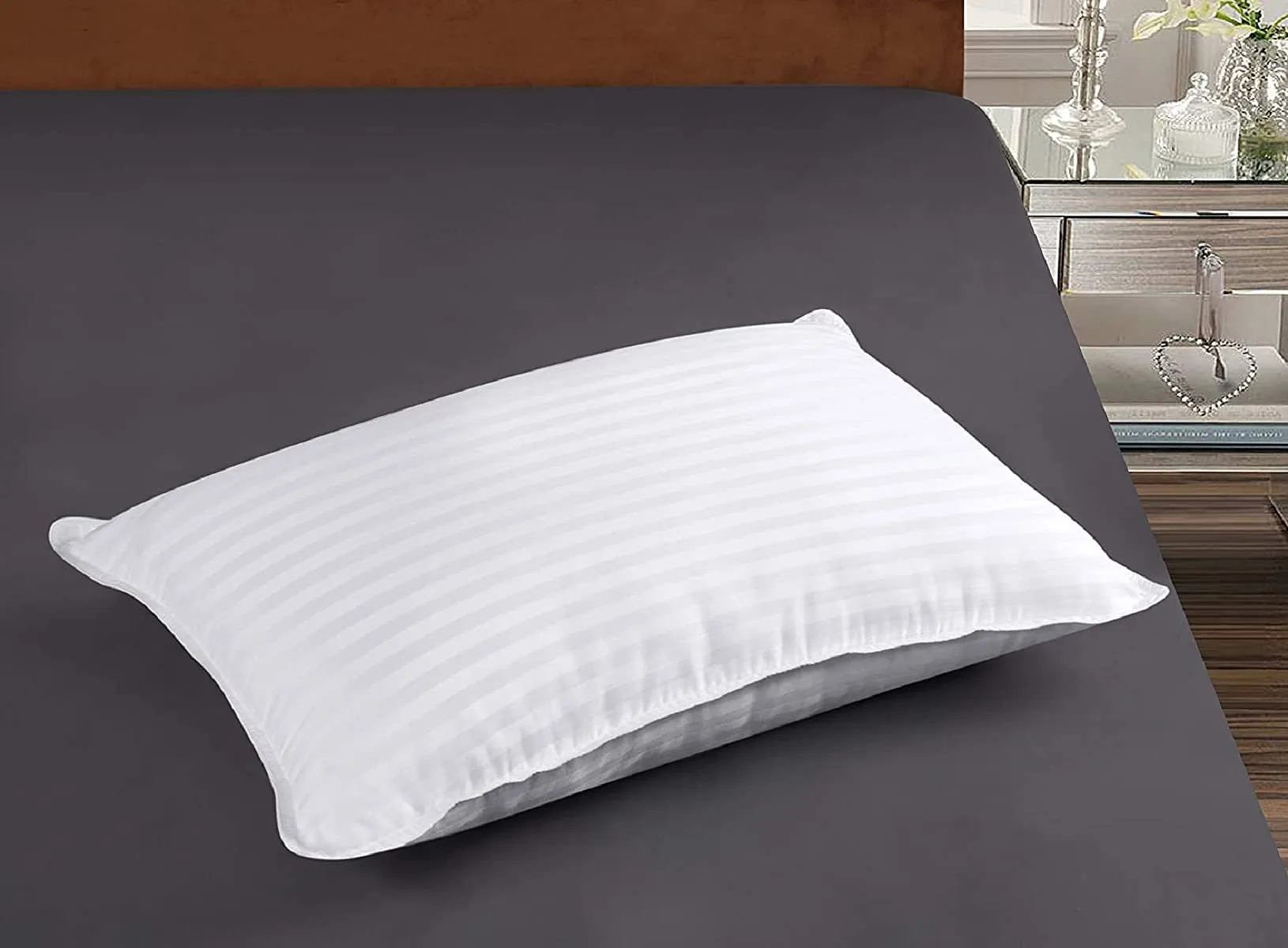 Habitat rectangular 20x36 Inches cushion, Set of 2, Bed Ada Pillows for Sleeping King Size Pillow, Hollow conjugated Pillow Home & Hotel Collection Fluffy Pillows Soft, 2 Pack-White