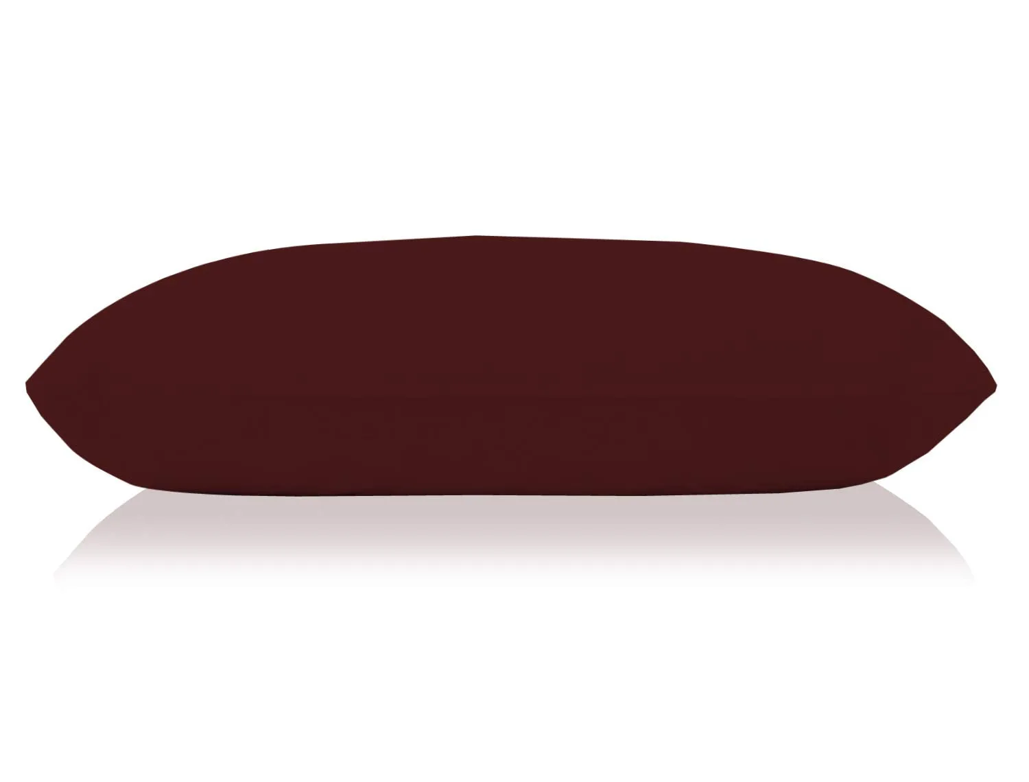Heart Home Comfort Microfiber Filled Pillow for Bed Room, 16"x24" (Brown), King (F_26_HEARTH016830)