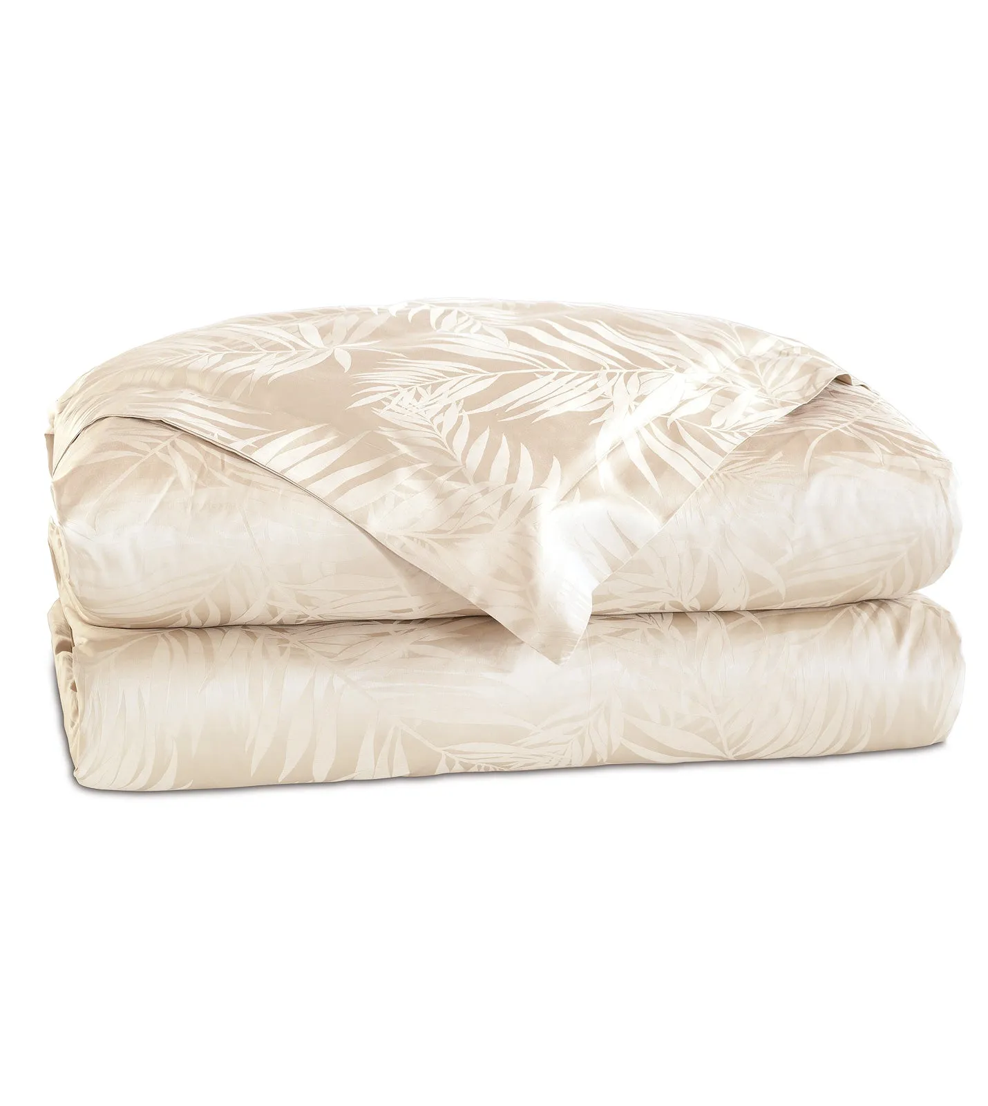 Isola Botanical Jacquard Duvet Cover in Ecru