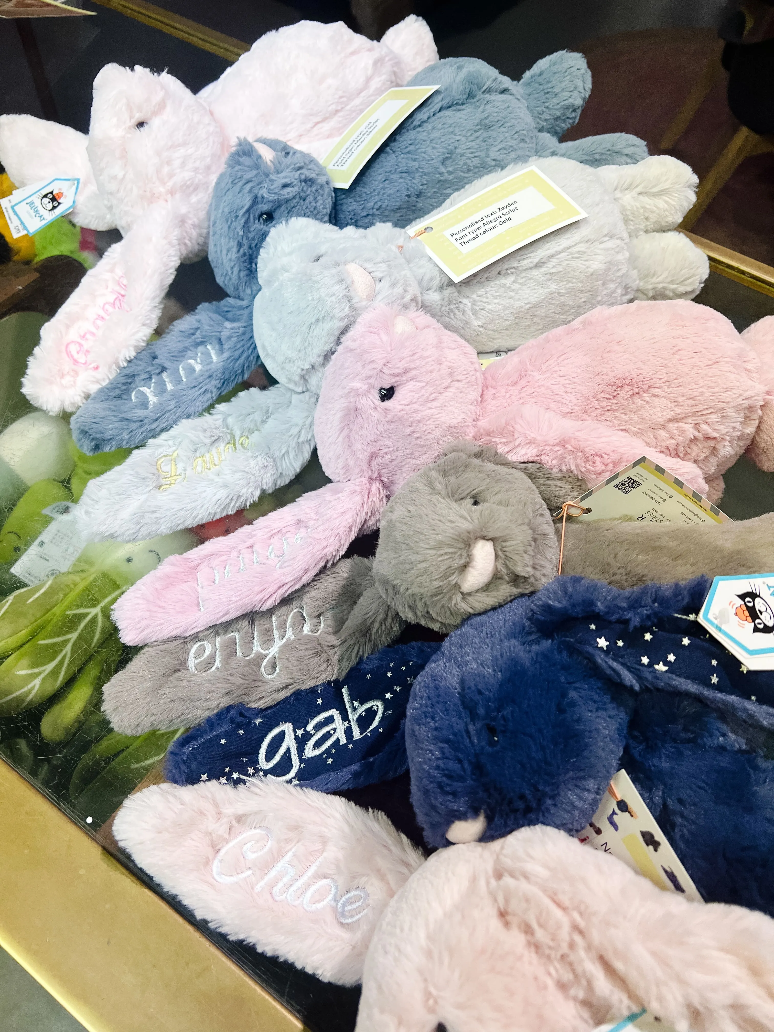 Jellycat Soother Bashful Bunny Blue