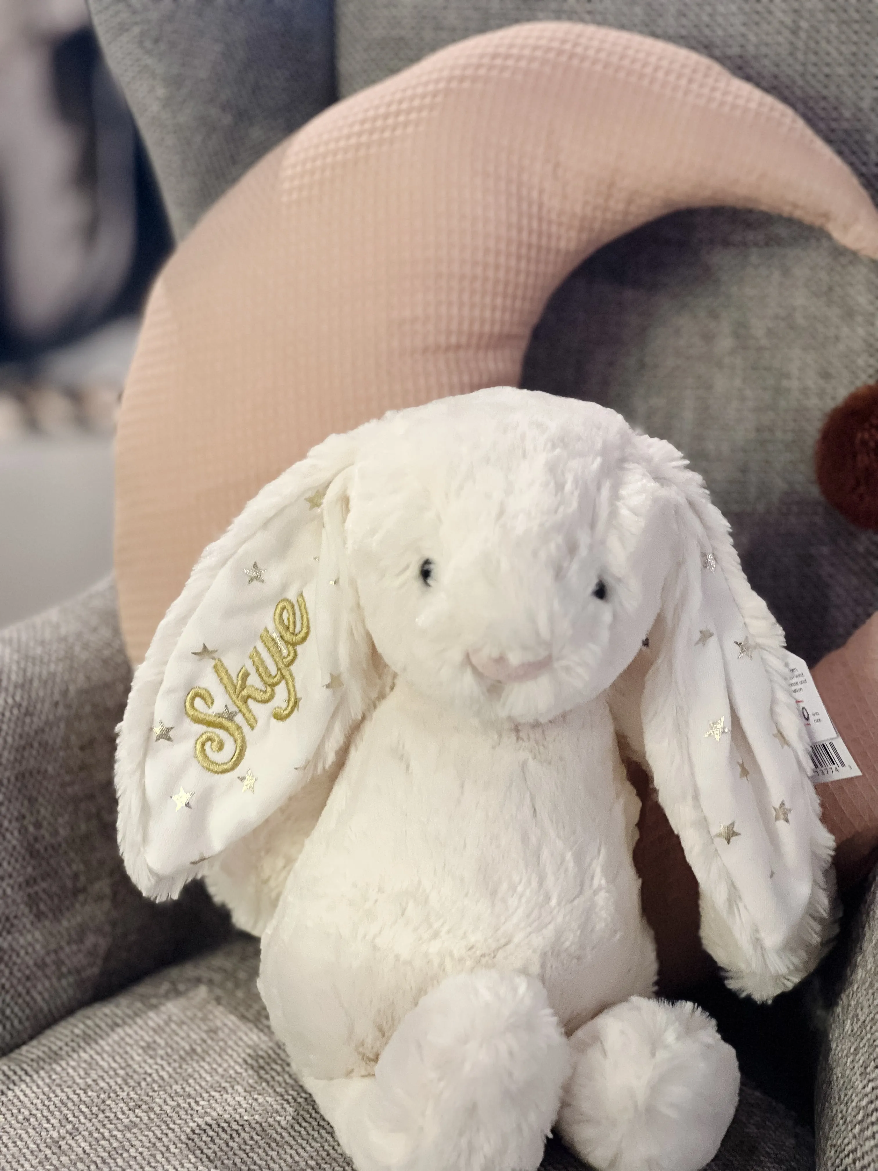 Jellycat Soother Bashful Bunny Blue