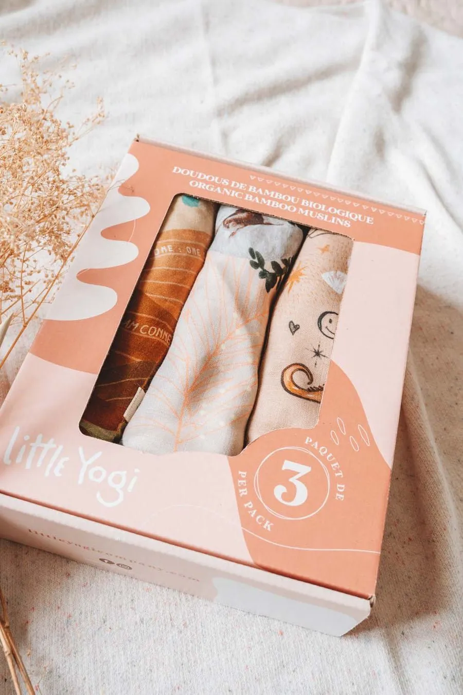 Little Yogi Muslin Trio Set