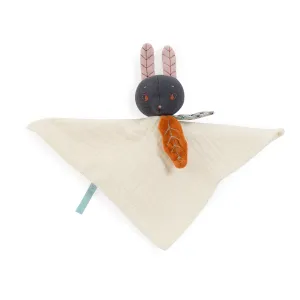 Moulin Roty Lune the Rabbit Muslin Comforter Apres la Pluie