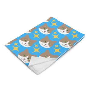 Mr. Peaches the Cat Throw Blanket