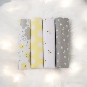 Newborn Swaddle Set of 4 Pieces