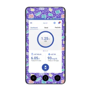 Omnipod DASH Cover (Dia Chaos)