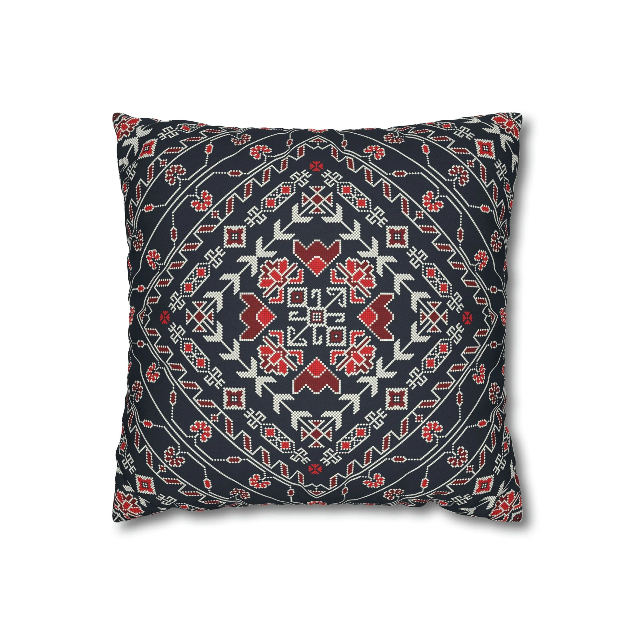 Palestinian Tatreez 3 Pillow Cover