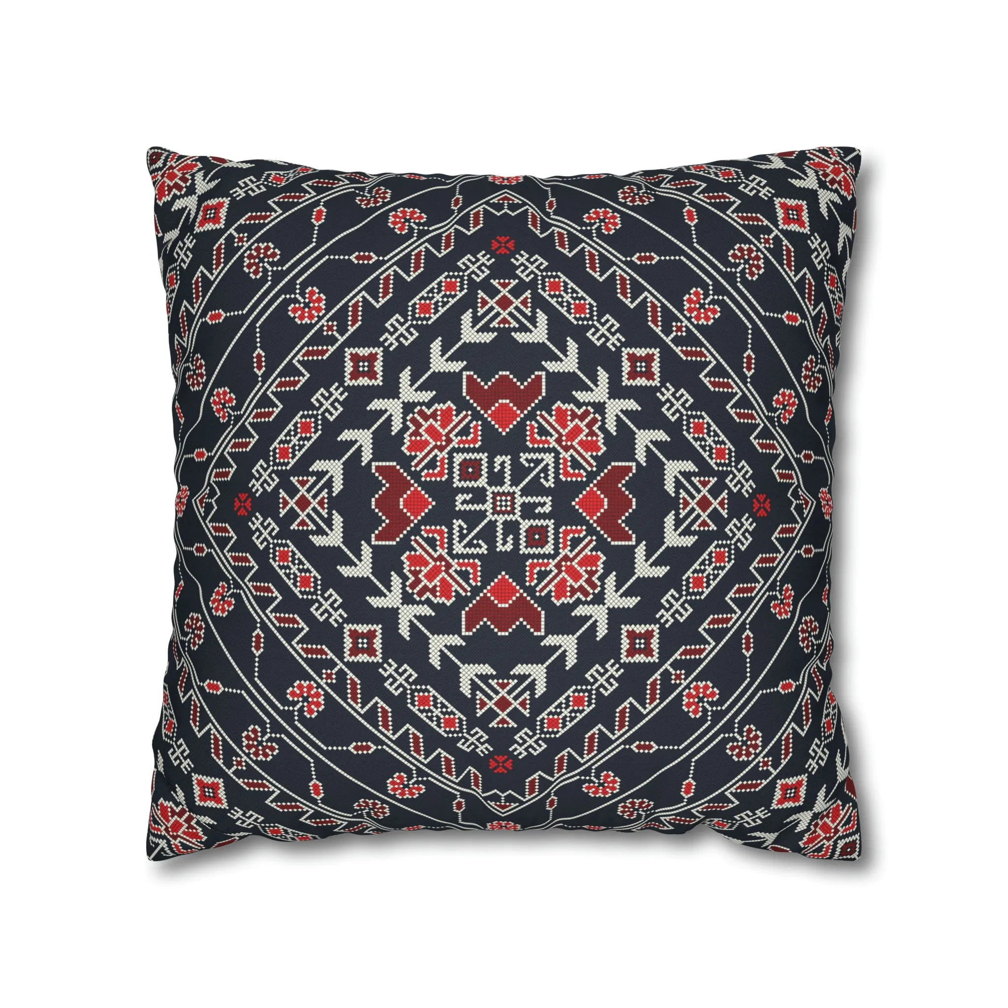 Palestinian Tatreez 3 Pillow Cover