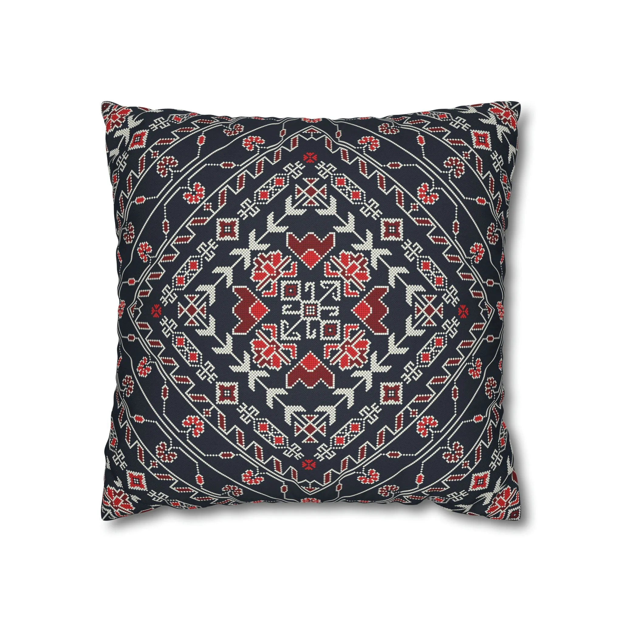 Palestinian Tatreez 3 Pillow Cover