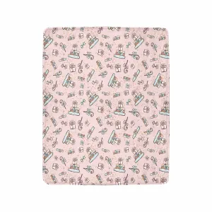 Pink Christmas  Ultra-Soft Micro Fleece Blanket 40*50