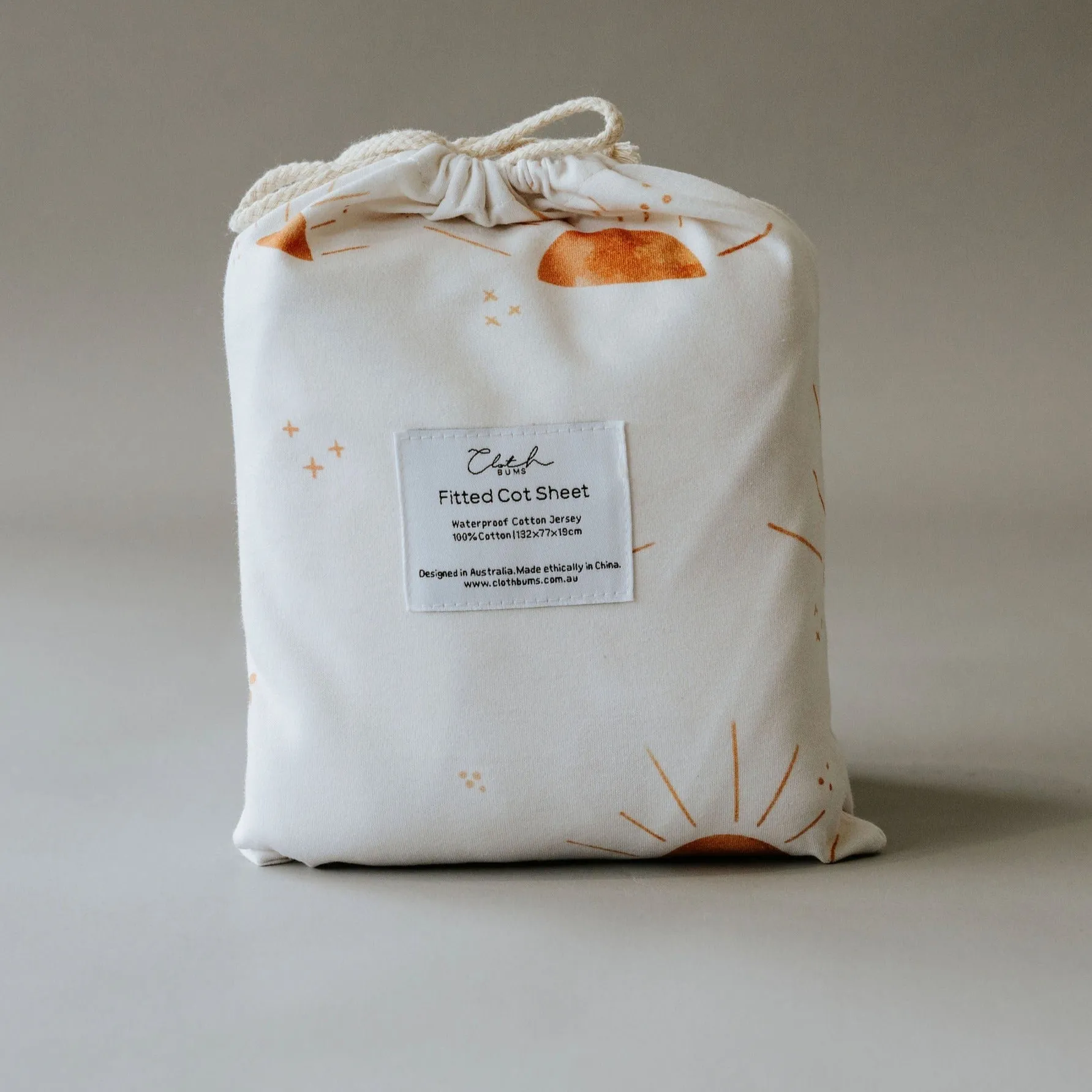 *PRE-ORDER* Waterproof Cot Sheet - Sol