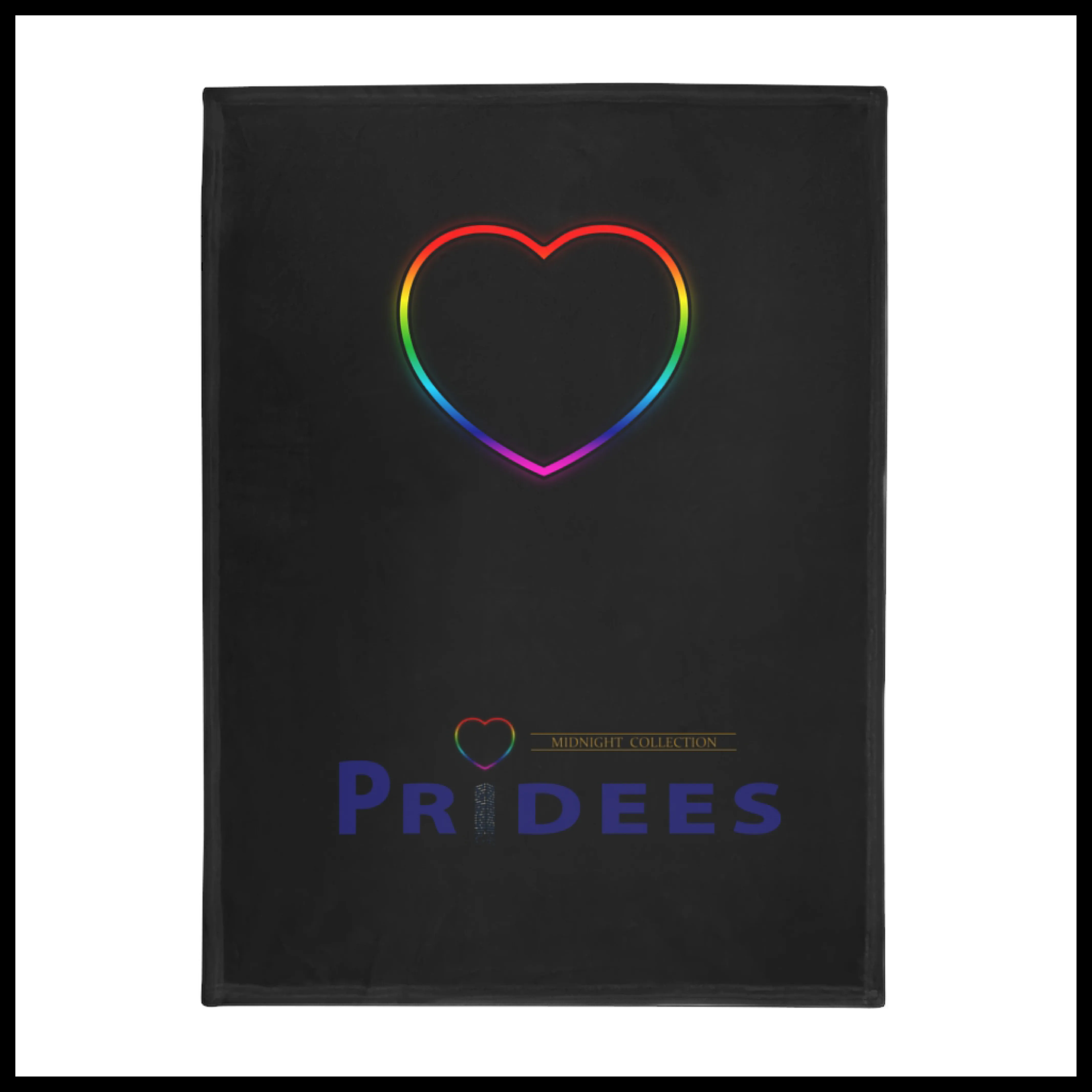 Pridees Midnight Collection Fleece Blanket