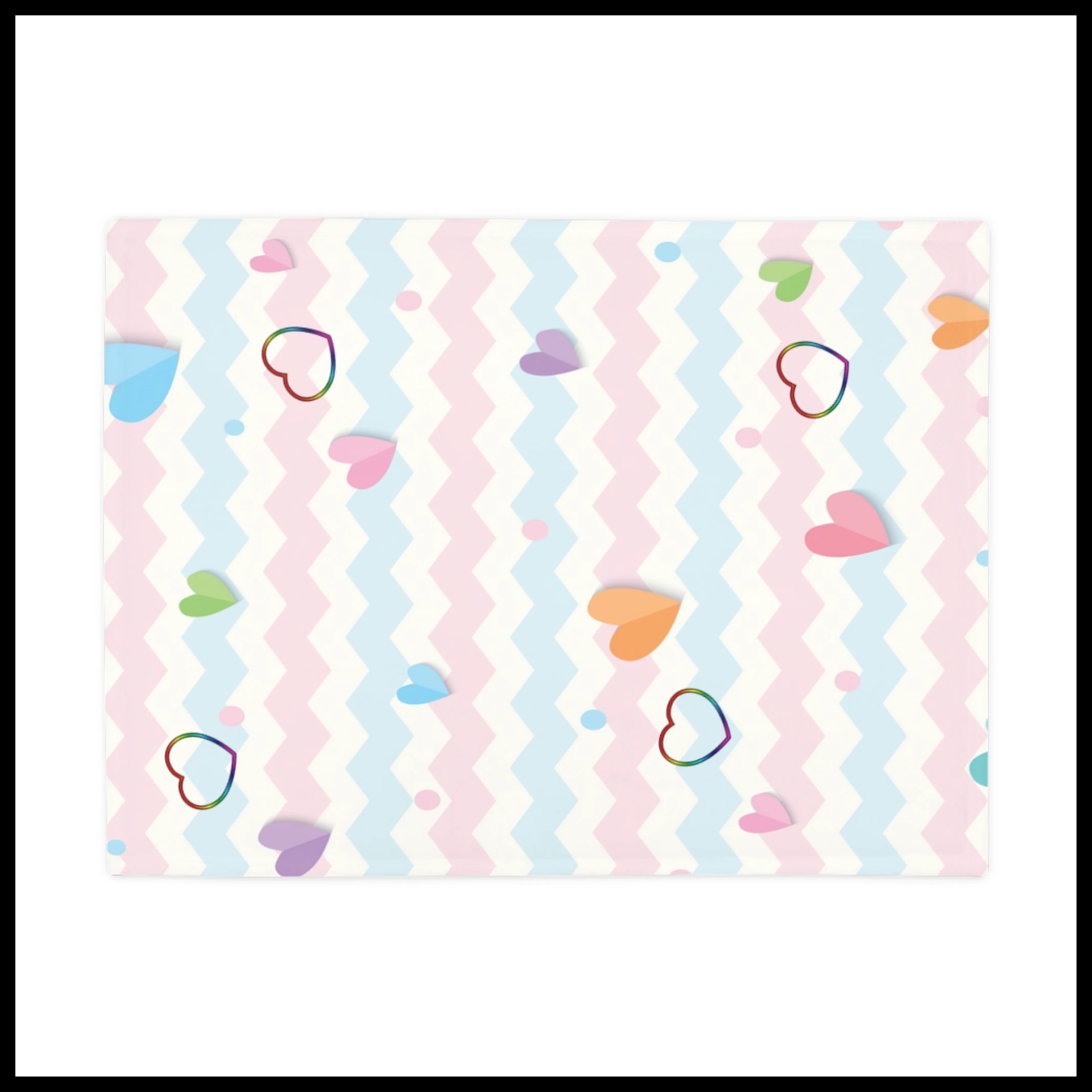Pridees Trans Pride Plush Fleece Blanket