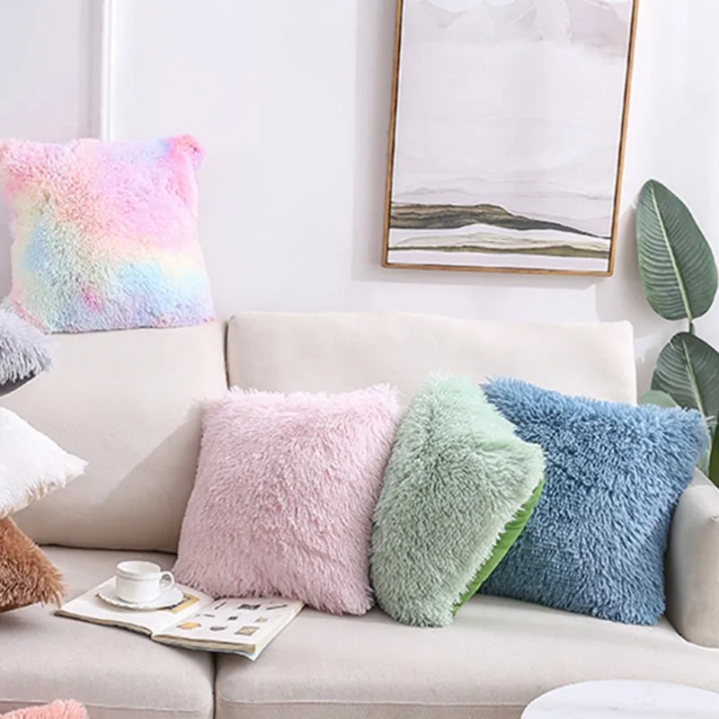 Soft Fur Pillow Covers