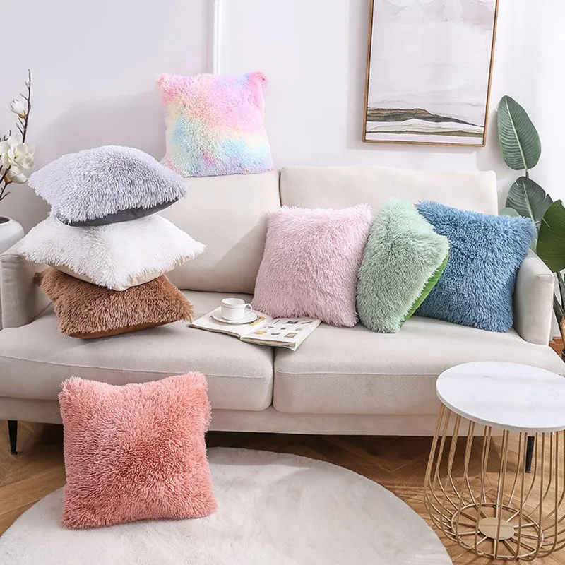 Soft Fur Pillow Covers