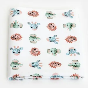 Studio Ditte Kids Flat Sheet Wild Animals Sweet - Clearance