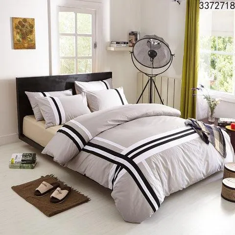 Stylish Stripe Duvet Set