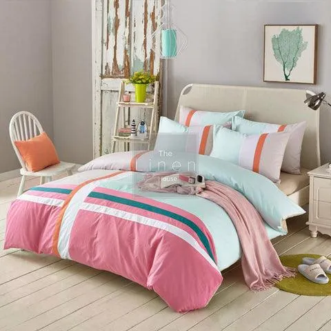 Stylish Stripe Duvet Set