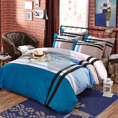 Stylish Stripe Duvet Set