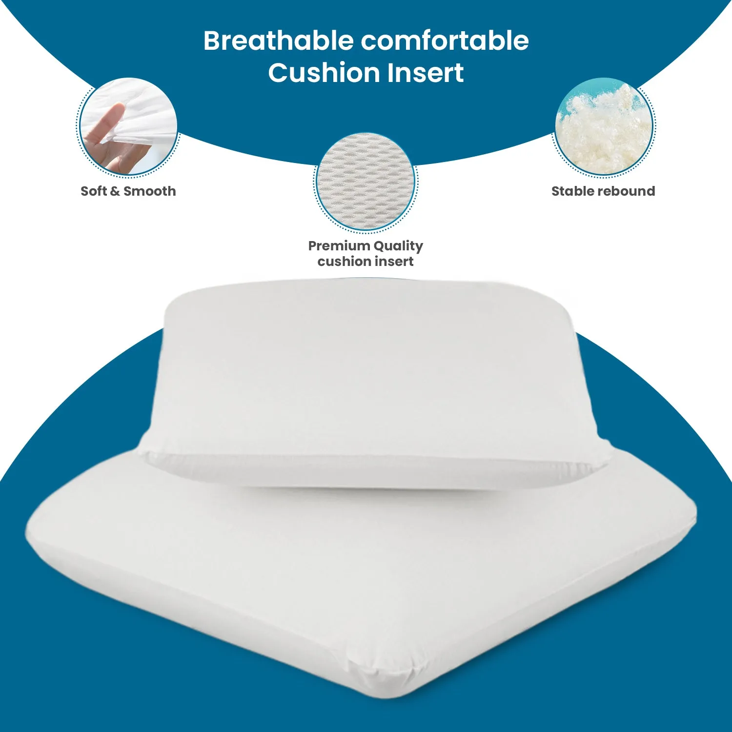Super-Soft & Fluffy Cushion Insert (Pack of 2)