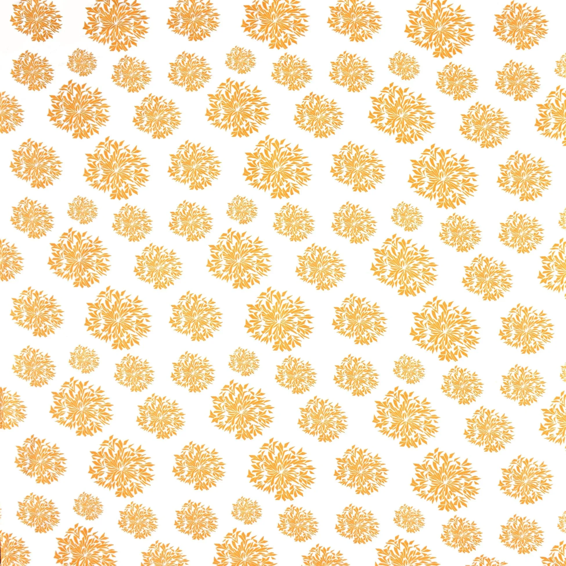 Super Soft Cotton Printed One Double Bedsheet with 2 Pillow Cover (White & Yellow)