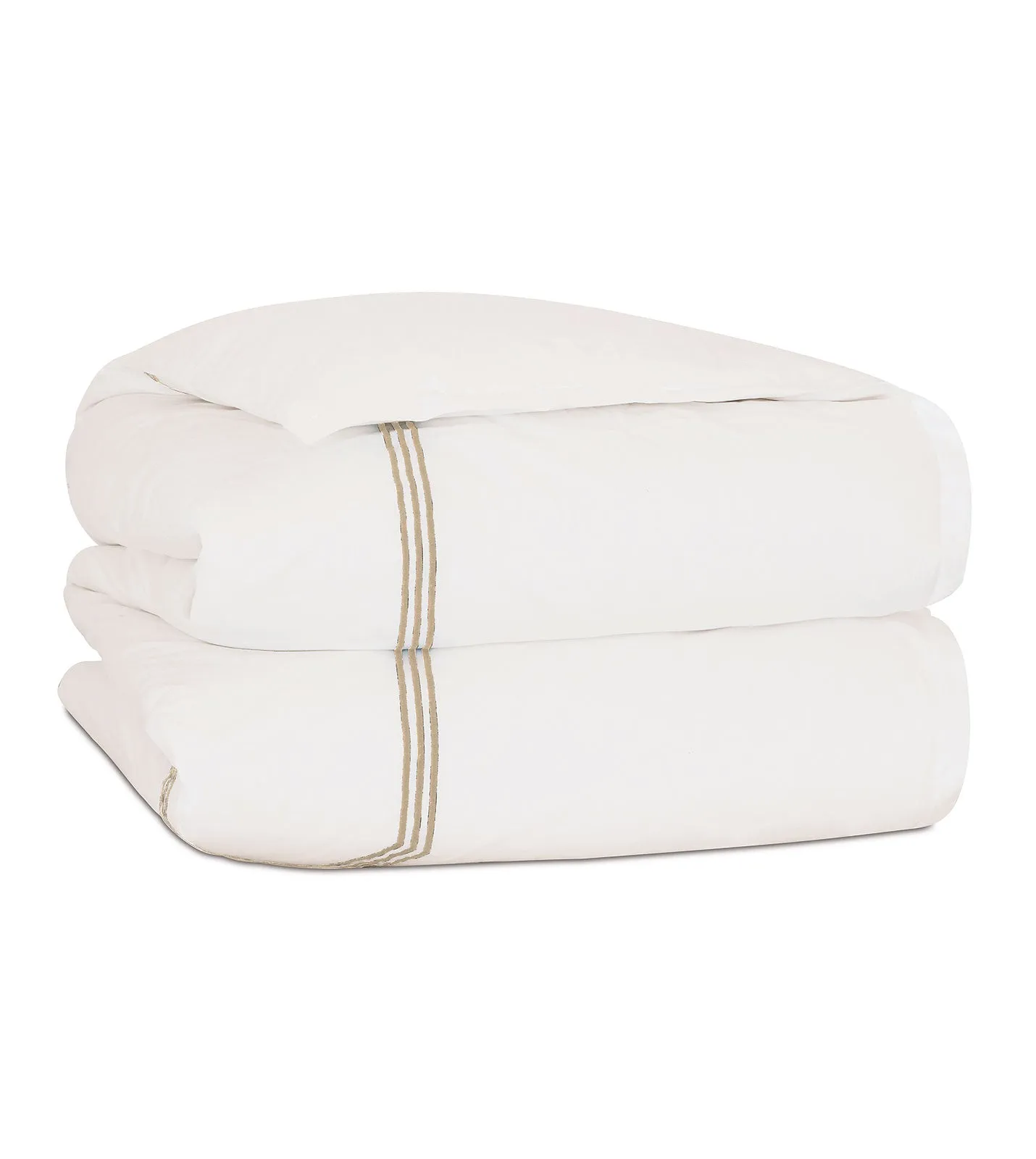 Tessa Ivory Duvet Cover in Bisque